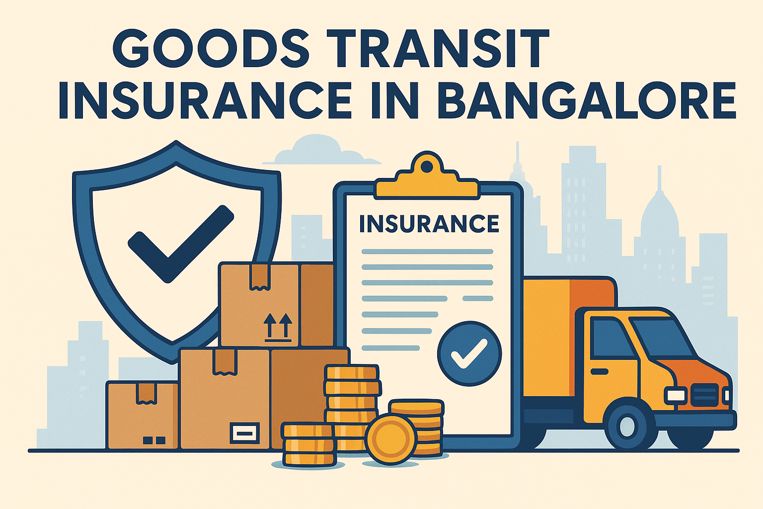 Goods Transit Insurance in Bangalore – Safe Protection for Household & Commercial Goods