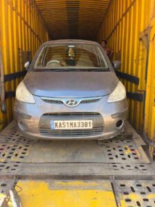 Car transport from Bangalore to Delhi by Laxmi Packers and Movers Bangalore
