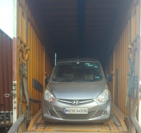Car transport from Bangalore to Lucknow by Laxmi Packers and Movers Bangalore