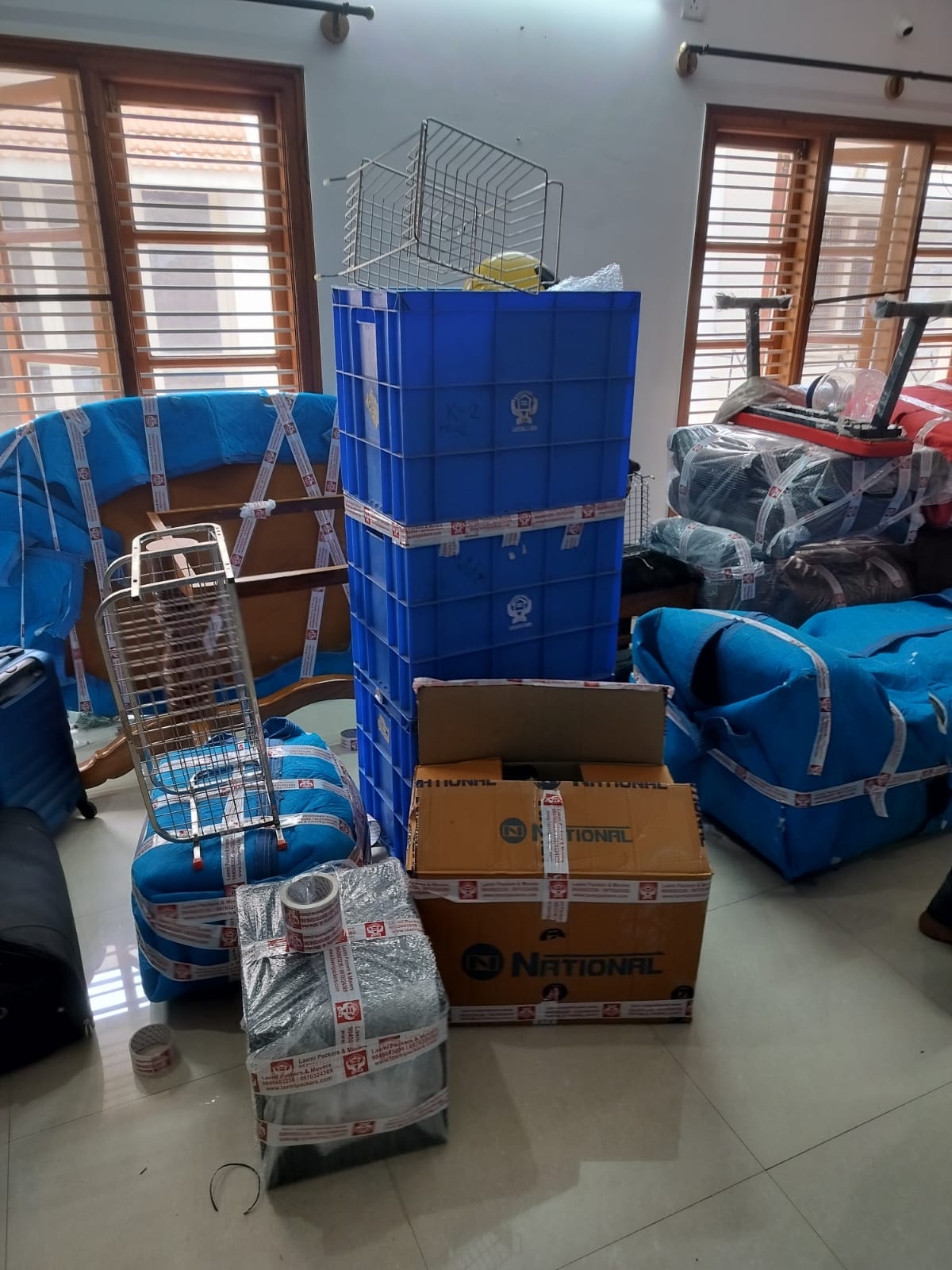 Laxmi Packers and Movers in Cox Town Bangalore providing local shifting services