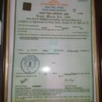 Trademark registration certificate of Laxmi Packers and Movers Bangalore